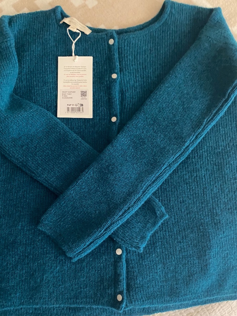NWT Gaspard in Blue Green